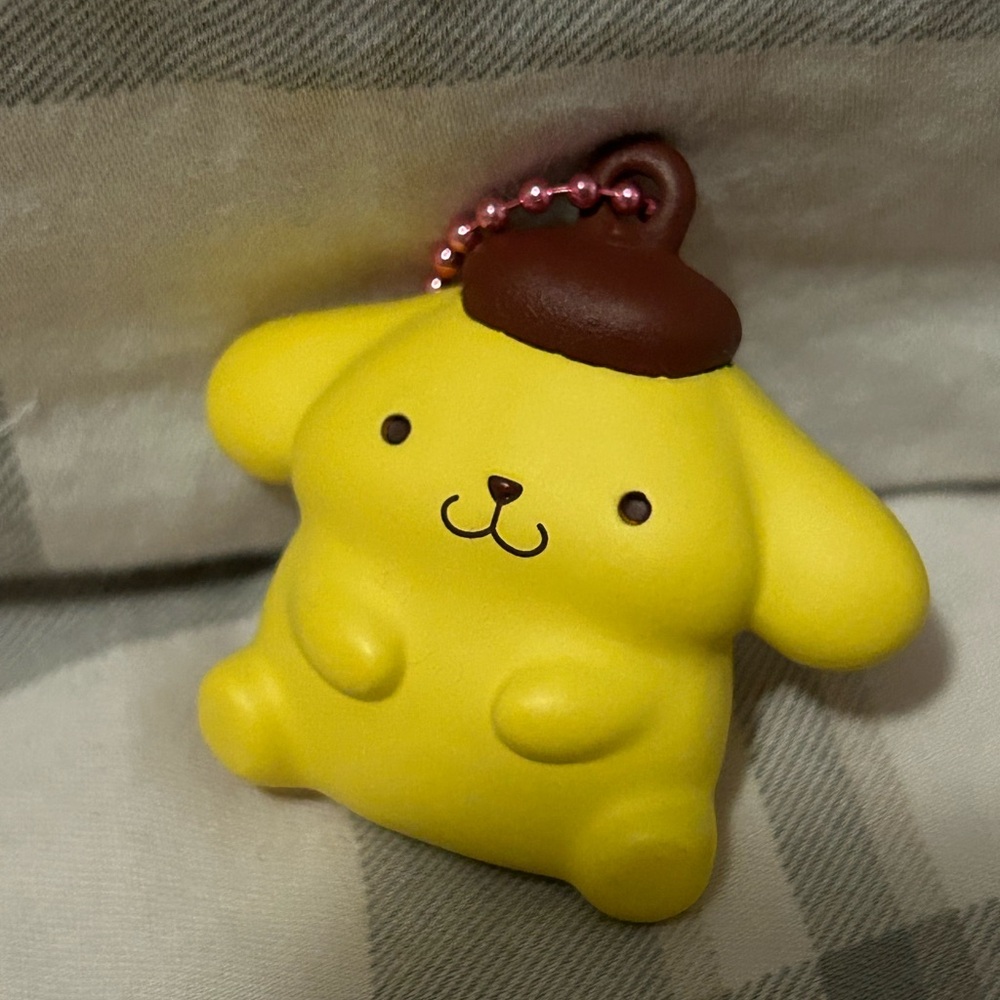 Pompompurrin Mini Keychain